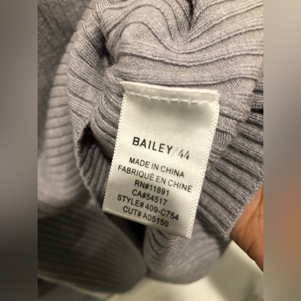Bailey 44 All In Ribbed Cross-Front Sweater - Picture 8 of 9